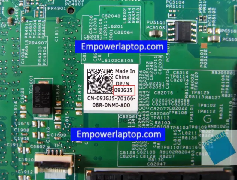 Dell CN-09JGJ5 9JGJ5 Placă de bază Inspiron 14R M4010 48.4EK10.011