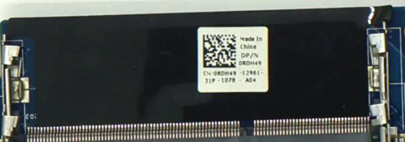 Dell 3560 V3560 0RDH49 RDH49 QCL00 LA-8241P Placă de bază