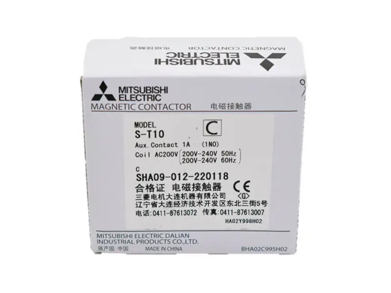 in sotck S-T10 220VAC Mitsubishi 3P 200 la 220 VAC Contactor magnetic