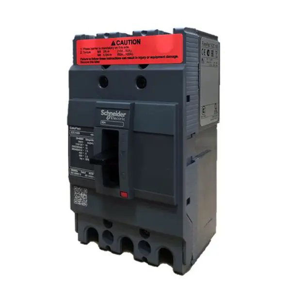 Întrerupător 3 poli cu carcasă turnată Easypact EZC100B 3P50A