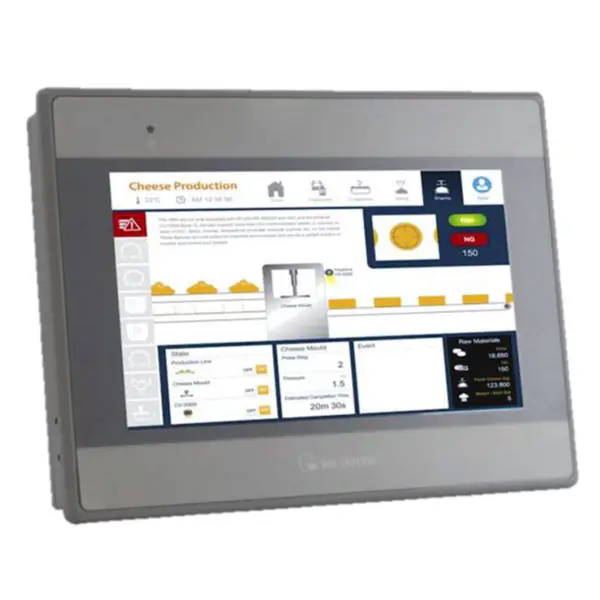 MT8073iE 7'' TFT Weintek Color Graphic HMI Touch Screen