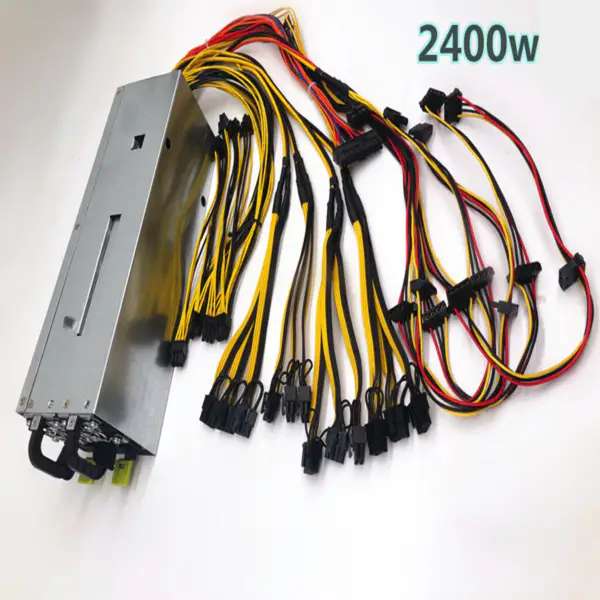 Sursă de alimentare pentru plăci video cu mai multe canale Evaluat la 2400W Peak 2600W Sursă de alimentare