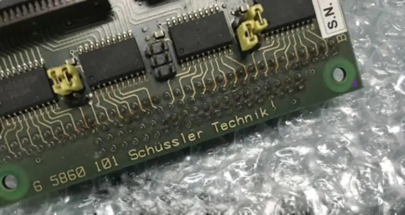SCHUSSLER TECHNIK 5860 101 22.2800.101CNA MASTER placă de bază industrială