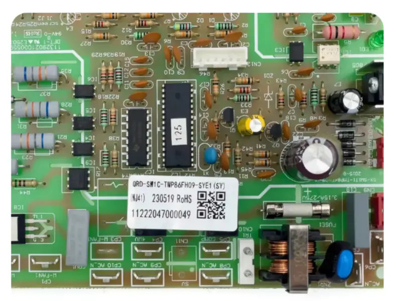 Consiliul de control al aerului condiționat QRD-SW1C-TMP86FH09-SYE1 Circuit PCB 11222047000049