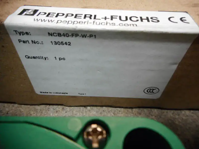 PEPPERL și FUCHS NCB40-FP-W-P1