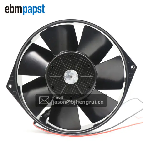 ebmpapst ventilator de răcire 7114N dimensiune 150 x 38mm 24 V DC debit de aer 308m3/h 2850rpm ventilator cu debit axial