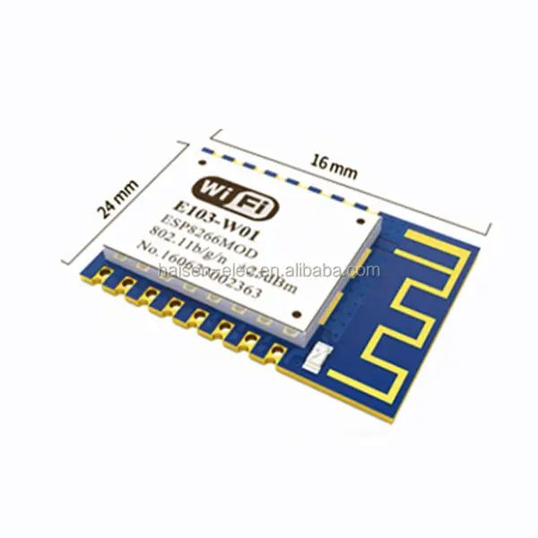 MOQ scăzut 2.4GHz 100mw nod mcu esp 8266 E103-W01 port serial wifi modul Wireless Transceiver esp8266 E103-W01