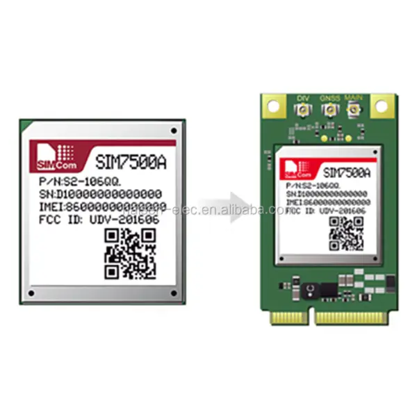 SIMCOM SIM7500X Multi-band Wireless Communication Module GNSS GPRS Module SIM7500E SIM7500A SIM7500V SIM7500JE SIM7500SA