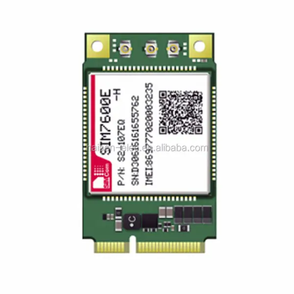 LTE CAT4 GNSS 4g modul Mini Pcie SIM7600X-H cu placa adaptor Mini PCIE Firmware datasheet hardware design
