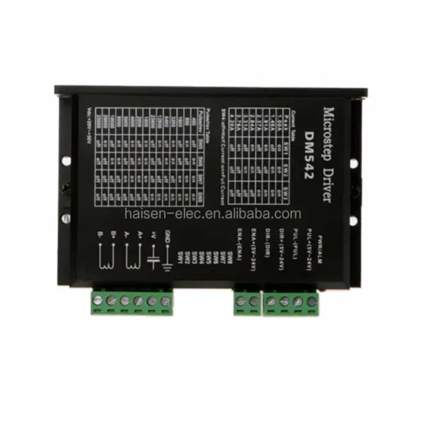 DSP digital Stepper Motor Driver Microstep18-48 VDC 4.2A cnc driver pas motor Dm542