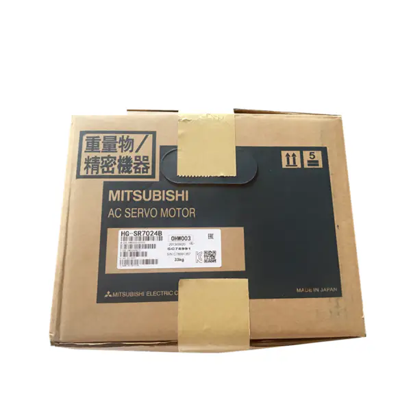 Mitsubishi Servo Motor HG-SR7024B și pachet Industrial Ect Japonia, jp DHL Fedex TNT EMS