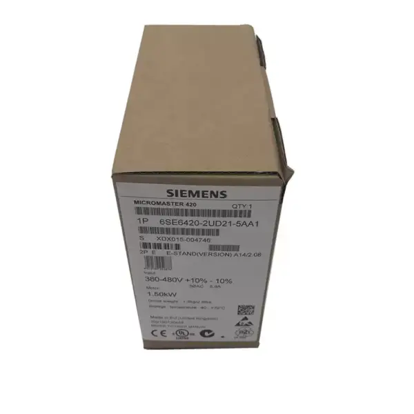 Siemens MICROMASTER 420 1.5KW 6SE6420-2UD21-5AA1