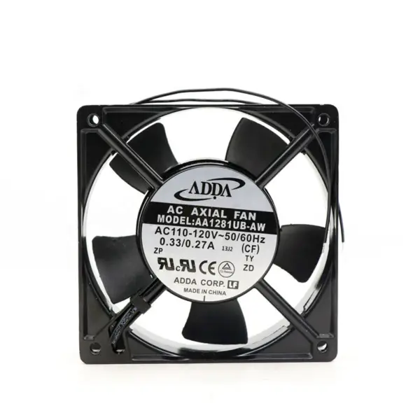 ADDA AA1281UB-AW 120MM 115VAC 107CFM 48.1DB 12038 Ventilator axial de răcire