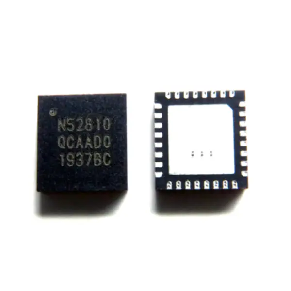 cip RF BLE5.0 de mică putere NRF52810-QCAA-T NRF52810-QCAA-R NRF52810-QCAA-R7 IC RF TXRX+MCU BT 32WFQFN