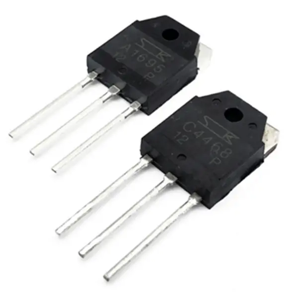 Conducte de alimentare audio Componentă electronică Cip CI A1695 C4468 2SA1695 2SC4468 TRANS PNP 140V 10A TO3P