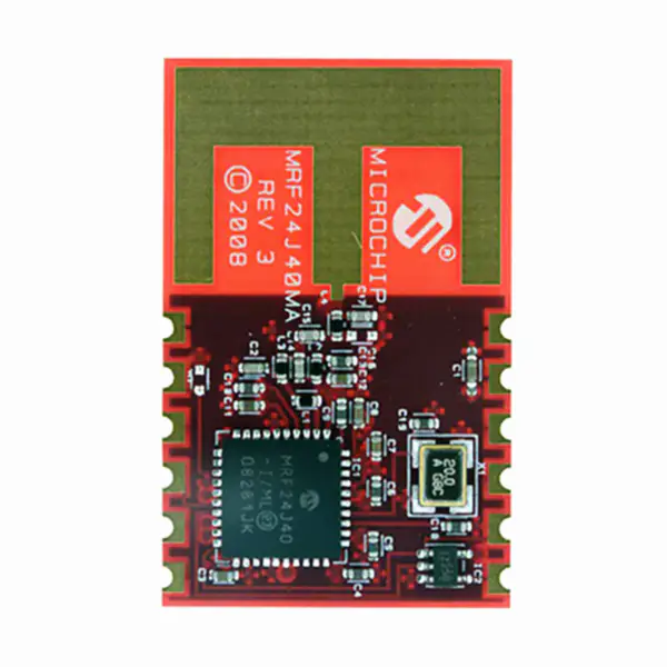Modul transceiver cu frecvență radio MRF24J40MA-I/RM MRF24J40MC-I/RM MRF24J40MD-I/RM RX 802.15.4 SMD cu 12 pini