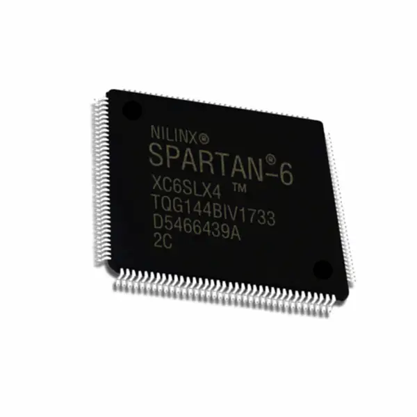 Cipuri IC logice programabile XC6SLX4-2TQG144C XC6SLX4-2TQG144I IC FPGA 102 I/O 144TQFP
