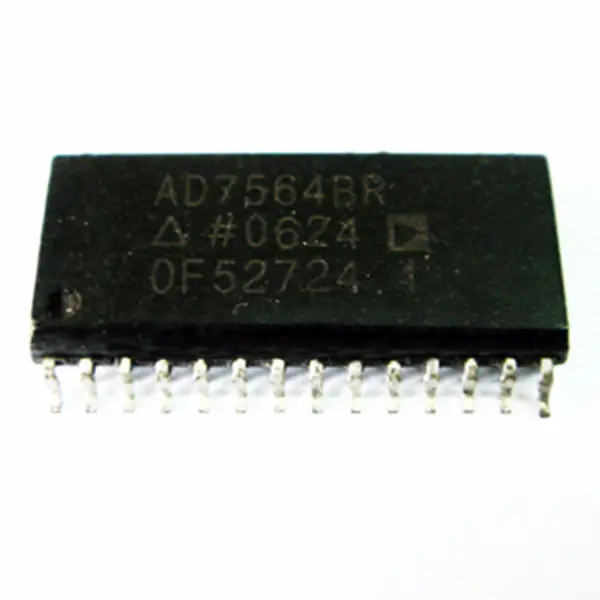 Analog la convertor digital IC cip AD7564BRSZ-REEL AD7564BRSZ AD7564BRZ AD7564BR IC DAC 12BIT A-OUT 28SSOP