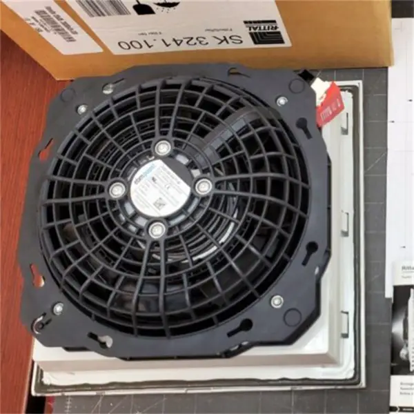 Ebmpapst SK.3241.100 255*255*107mm 230VAC 0.26/0.24A 50/60HZ 46W 230m3/h IP54 Ventil cu filtru