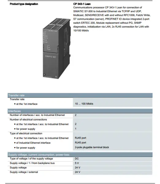 Controler Siemens 6GK5774-1FX00-0AA0 6GK57741FX000AA0