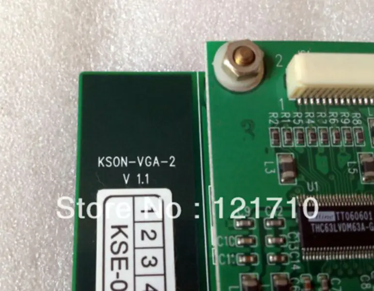 THS-2005 Interfață ISA Plăci de afișaj LCD KSON-VGA-2 V 1.1 placă de bază industrială