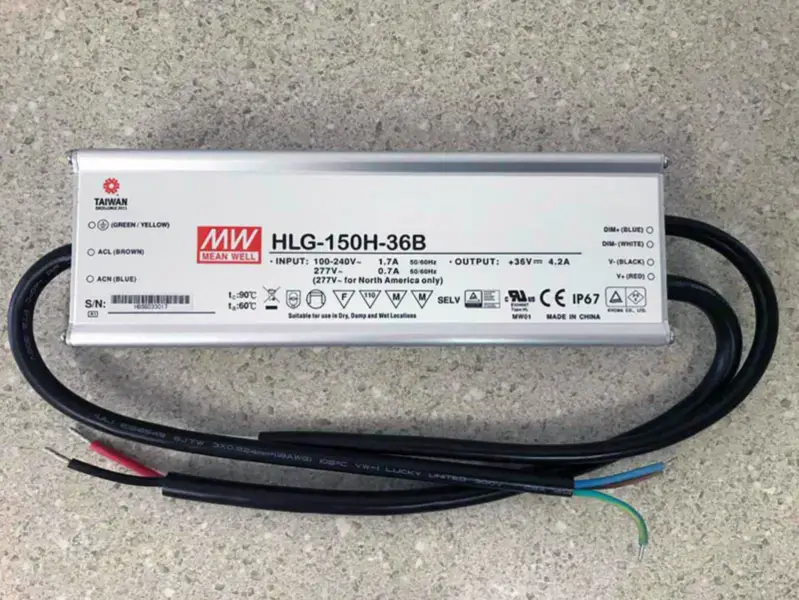 Puț mediu HLG-150H-36B