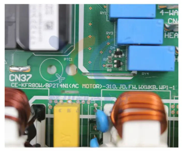 Placa de control a aparatului de aer condiționat CE-KFR80W/BP2T4N1 (AC MOTOR0)-310.JD.FW.WXWKB.WP1-1 PCB 17122300001076