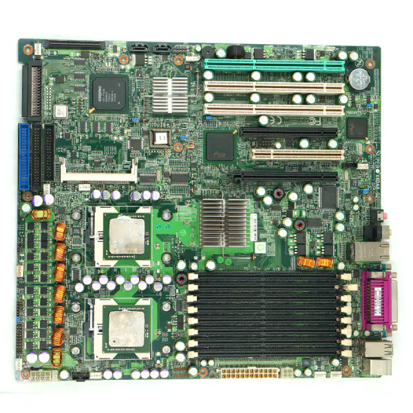 Placă de lucru SUPER SUPER X6DA8-G2 REV 3.00 cu soclu dual xeon 604 și interfață raid scsi 68 pin placă de bază industrială