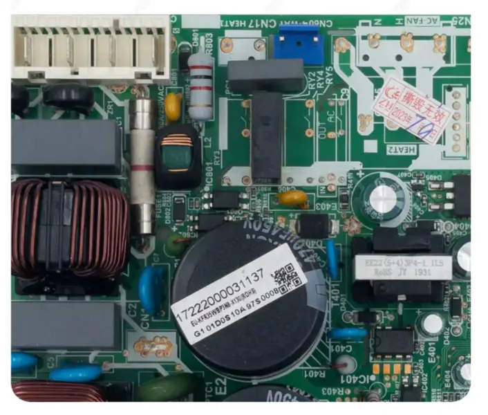 Midea Aer condiționat în aer liber Unitate de control Consiliul EU-KFR35W/BP3N8-X130 Circuit PCB 17222000031137