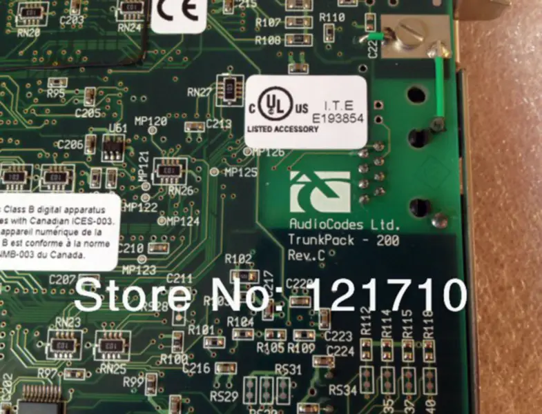Audiocodes AudioCodes TrunkPack-200 REV.C TXB-22 REV.A placă de bază industrială