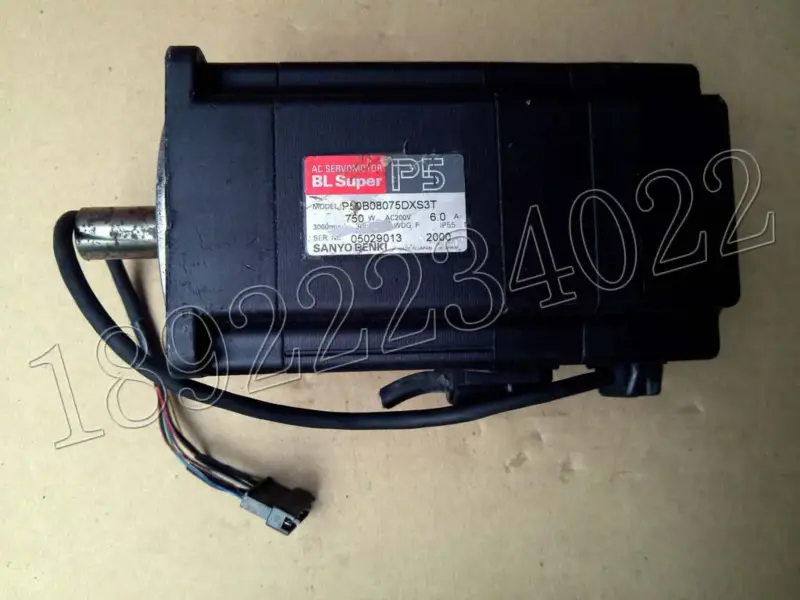 SANYO Denki Ac Servo Motor P50B08075DXS3T
