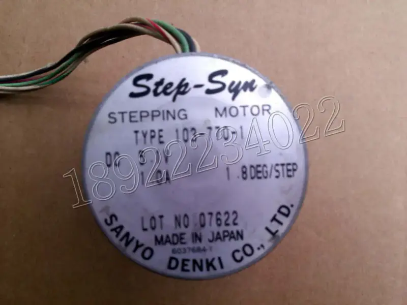 Motor SANYO 103-770-1 DC 1.0A 5.1V