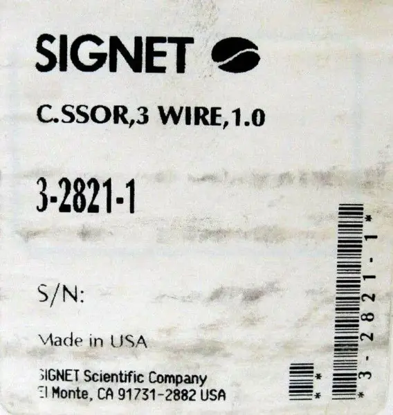 SIGNET 3-2821-1