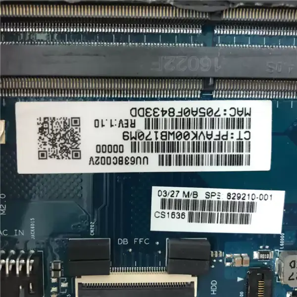 HP 856764-001 856764-501 856764-601 A6-7310U Placă de bază