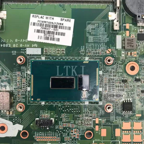 HP 856227-001 856227-501 856227-601 I7-6500U 940MX 2GB DAG34AMB6D0 Placă de bază