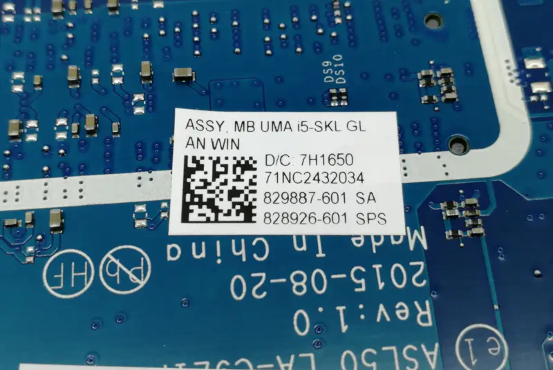 HP 858583-001 858583-501 858583-601 LA-D703P Placă de bază