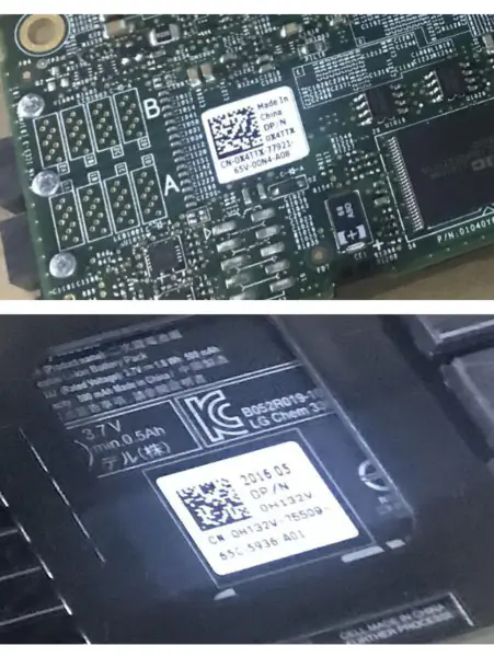 DELL PERC H730P X4TTX 2GB 12Gb/s 0X4TTX Array Card cu baterie 0H132V