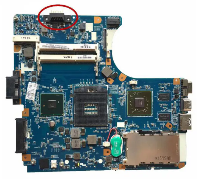 SONY VPCEA seria MBX-224 Placă de bază A1794324A M961 HM55 HD5650 1GB DDR3