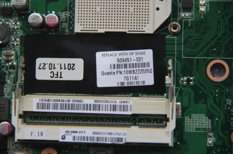 Placa de bază HP 509451-001 DV6 DV6-1000 M92 512MB