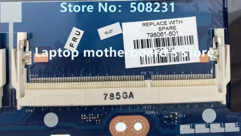 Placa de bază HP 450 G2 ZPL40 ZPL50 ZPL70 LA-B181P 798061-001