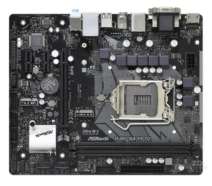 Placă de bază ASRock B460M HDV LGA 1200 DDR4