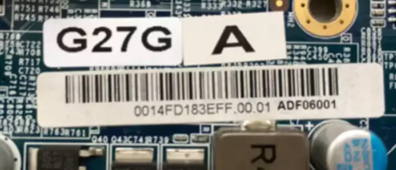 Placă de bază industrială G27G N8900 MB VER:0.2
