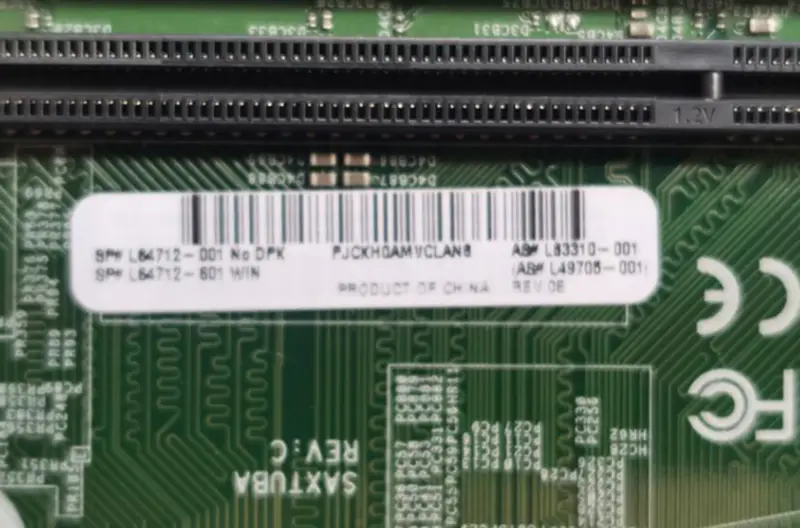 Placa de bază HP ProDesk 400 G6 SFF L64712-001 L64712-601 L63310-001 L49705-001