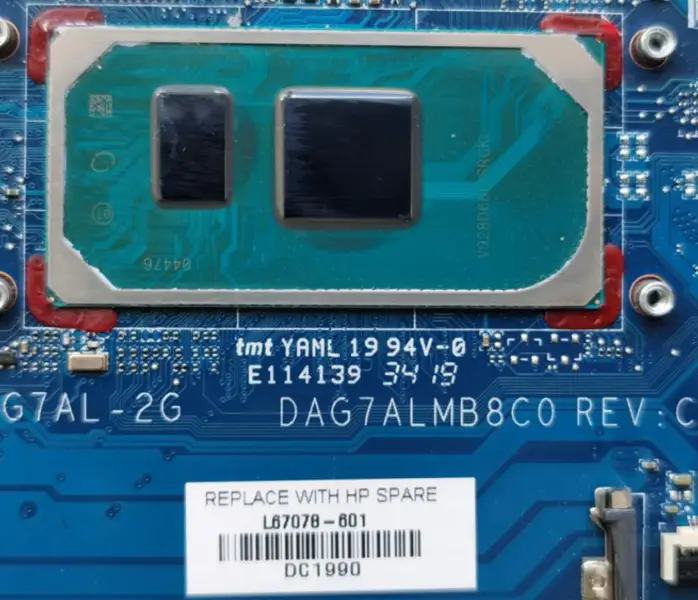 Placa de bază HP TPN-Q207 14-CE3028TX L67078-601 DAG7ALMB8C0