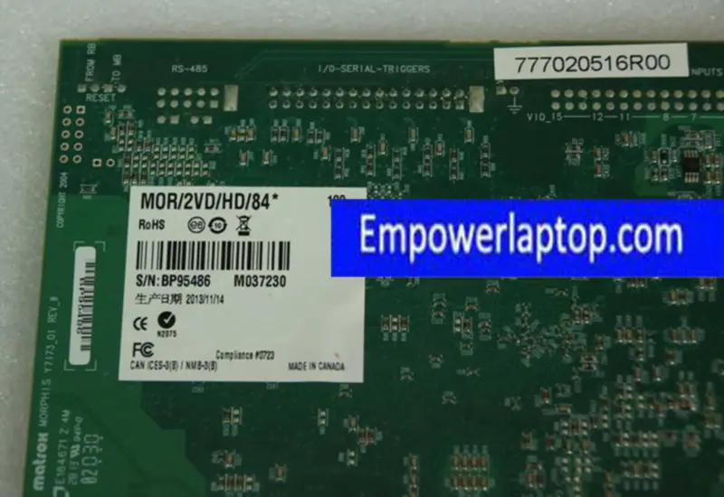 Placă de captură Matrox MOR/2VD/HD/84 Y7173_01