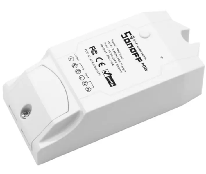 SONOFF Pow R2 Comutator WiFi cu măsurarea consumului de energie Comutator de alimentare WiFi 15A Smart Wifi Switch Controller