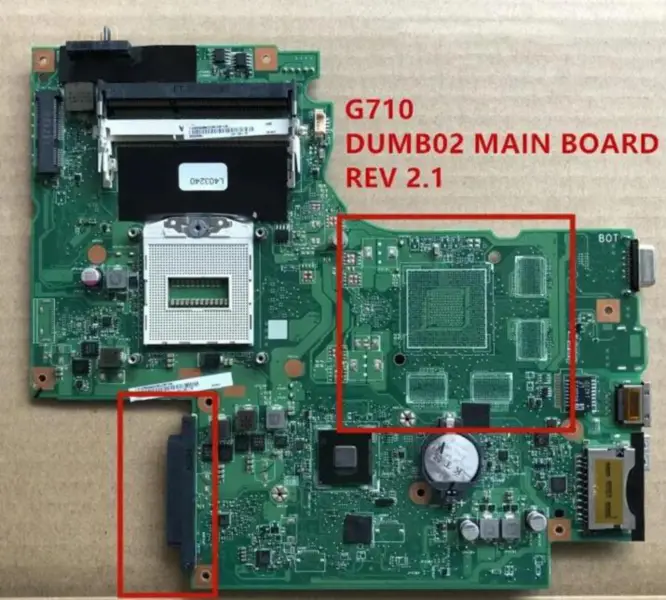 Placa de bază Lenovo G710 DUMB02 REV 2.1