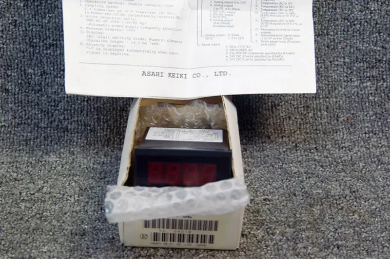 ASAHI KEIKI CO., LTD CONTROLER CONTOR A3100-H-3L NE A3100