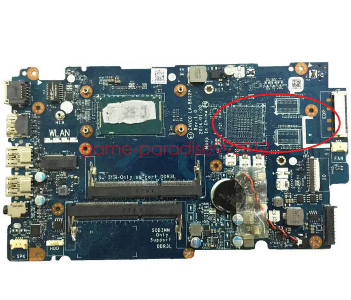 Placa de bază Dell LA-B012P
