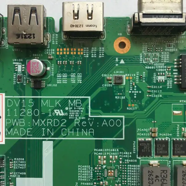 Dell 0W8N9D Dell Inspiron 3520 Placă de bază Placă de bază ATX